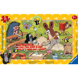 Ravensburger Kinderpuzzle - 06151 Der kleine Maulwurf und...