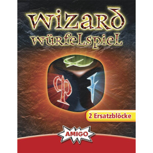 Wizard W&uuml;rfelspiel Ersatzbl&ouml;cke (2 Stk)