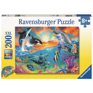 Ravensburger Kinderpuzzle - 12900 Ozeanbewohner -...