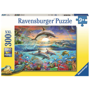 Ravensburger Kinderpuzzle - 12895 Delfinparadies -...