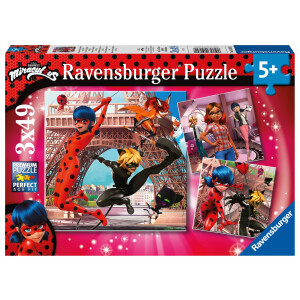 Ravensburger Kinderpuzzle 05189 - Unsere Helden Ladybug...