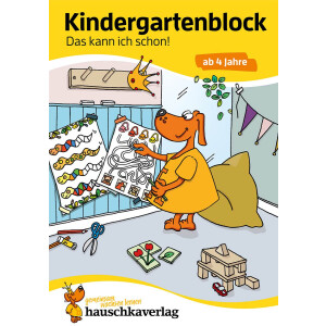 Kindergartenblock ab 4 Jahre - Das kann ich schon!. Ab 4...