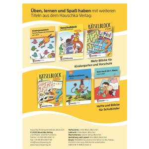 Kindergartenblock ab 4 Jahre - Das kann ich schon!. Ab 4 Jahre.