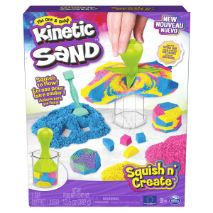 Kinetic Sand Squish N&rsquo; Create Set