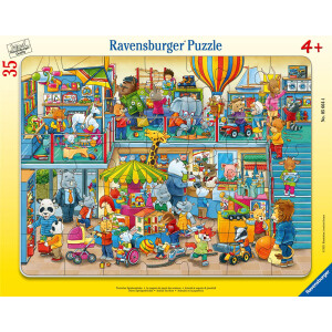Ravensburger Kinderpuzzle - 05664 Tierischer...
