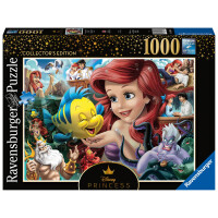 Ravensburger Puzzle 16963 - Arielle, die Meerjungfrau - 1000 Teile Disney Puzzle für Erwachsene und Kinder ab 14 Jahren