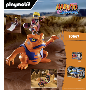 PLAYMOBIL Naruto 70667 Naruto vs. Pain