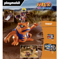 PLAYMOBIL Naruto 70667 Naruto vs. Pain