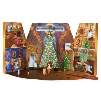 Harry Potter Magical Minis Adventskalender 2023 mit Mini-Zauberstab, 3 Spielfiguren und weiteren Überraschungen