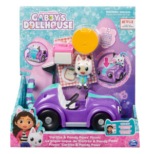 Gabby’s Dollhouse, Carlita-Spielzeugauto mit Pandy...
