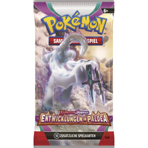 Pokémon-Sammelkartenspiel: Boosterpack Karmesin...