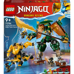 LEGO Ninjago 71794 Lloyds und Arins Training-Mechs
