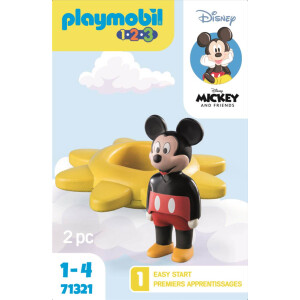 PLAYMOBIL 1.2.3 & Disney: Mickys Drehsonne mit Rasselfunktion 71321
