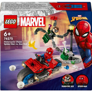 LEGO Super Heroes 76275 Motorrad-Verfolgungsjagd: Spider-Man vs. Doc Ock