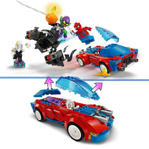 LEGO Super Heroes 76279 Spider-Mans Rennauto & Venom Green Goblin
