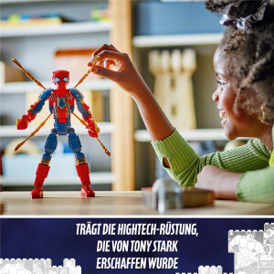 LEGO Super Heroes 76298 Iron Spider-Man Baufigur