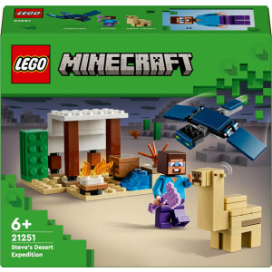 LEGO Minecraft 21251 Steves W&uuml;stenexpedition