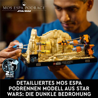 LEGO Star Wars TM 75380 Podrennen in Mos Espa – Diorama
