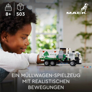 LEGO Technic 42167 Mack LR Electric Müllwagen