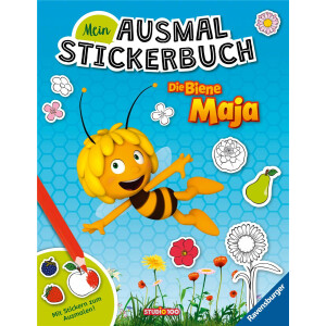 Ravensburger Mein Ausmalstickerbuch Die Biene Maja...