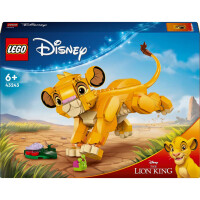 LEGO Disney Classic 43243 Simba, das Löwenjunge des Königs