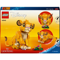 LEGO Disney Classic 43243 Simba, das Löwenjunge des Königs