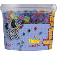 Hama Maxi Perlen Dose pastell