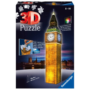 Ravensburger 3D Puzzle 12588 - Big Ben Night Edition -...