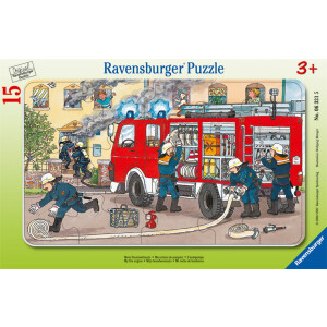Ravensburger Kinderpuzzle - 06321 Mein Feuerwehrauto -...