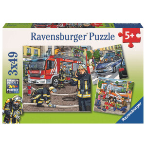 Ravensburger Kinderpuzzle - 09335 Helfer in der Not -...
