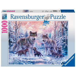 Ravensburger Puzzle 19146 - Arktische Wölfe - 1000...