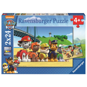 Ravensburger Kinderpuzzle - 09064 Heldenhafte Hunde -...