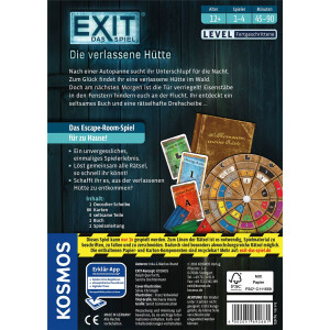 EXIT - Das Spiel - Die verlassene H&uuml;tte