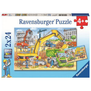 Ravensburger Kinderpuzzle - 07800 Viel zu tun auf der...